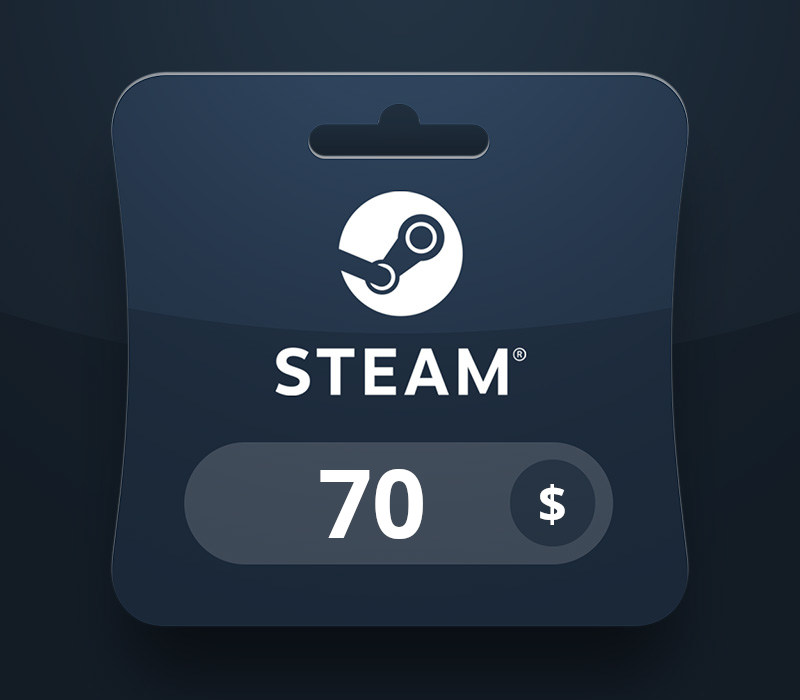 Steam Wallet USD 70 Gift Card OM