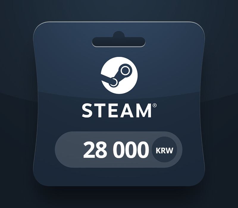 Steam Wallet KRW 28000 Gift Card KR